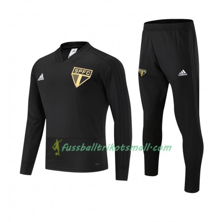 Sao Paulo Sweatshirts Anzüge Schwarz 2018-2019